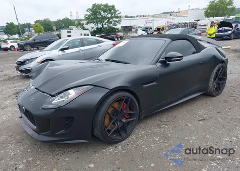 2014 Jaguar F-Type V8 S z USA, uszkodzony, nr VIN SAJWA6GL6EMK00988